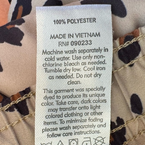 Pac Sun Unisex Swim Shorts, Pockets, Mesh Lining, Leopard Print, Size Large - Picture 6 of 9